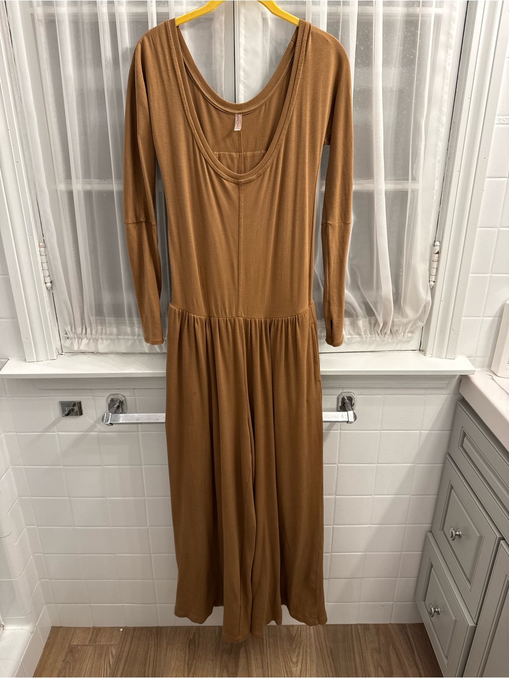Free People Hot Shot Wide-Leg Onesie
